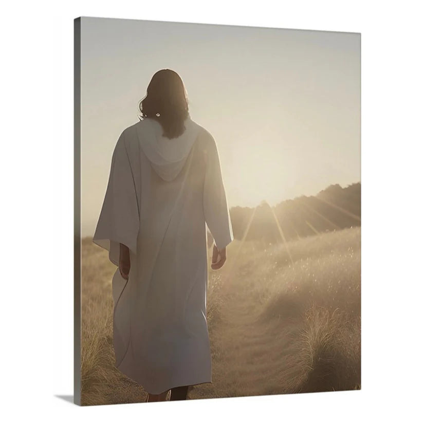 Marcher dans ses voies - Toile