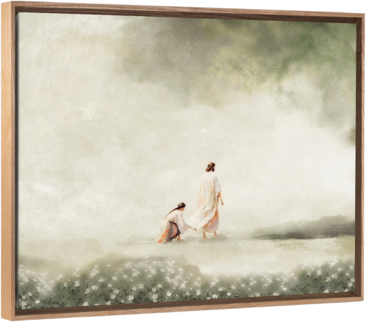 Woman With The Issue Of Blood - Canvas
