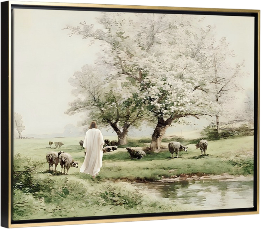Doux berger - Toile