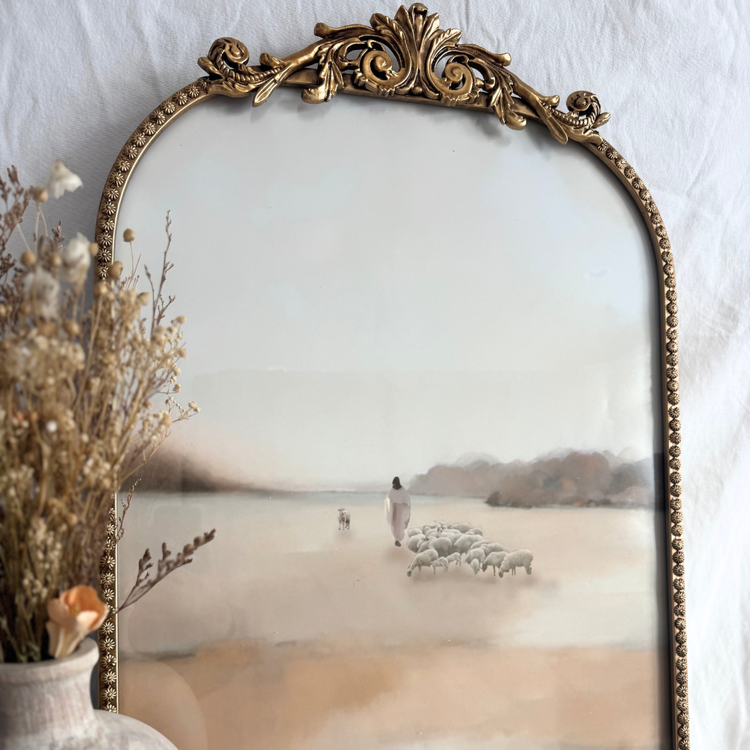 Large Vintage Gold Frame - 20x27