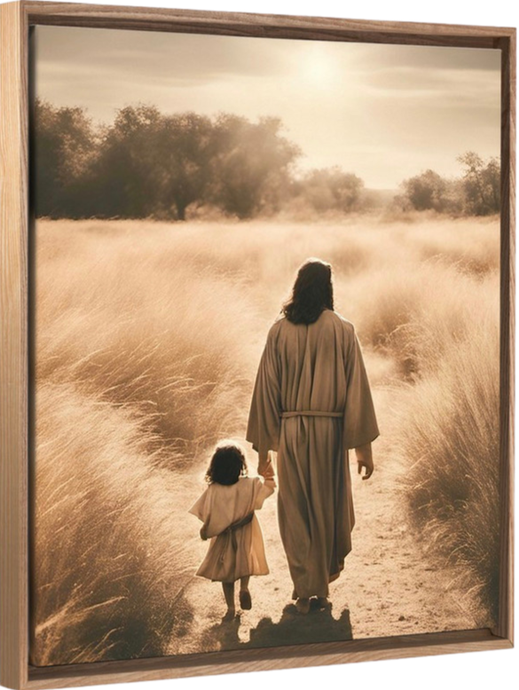 Soyez comme un petit enfant - Toile