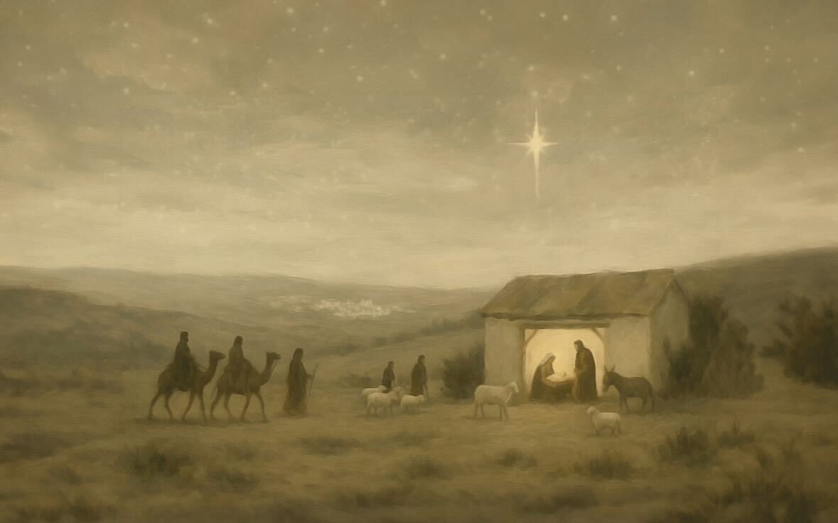 For Unto Us A Child Is Born - Canvas