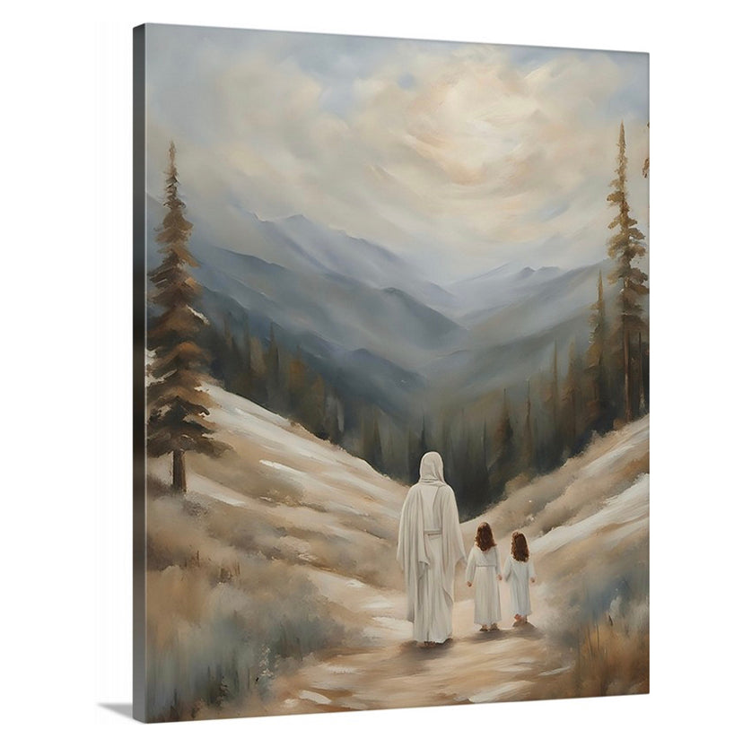 Ascension divine - Toile