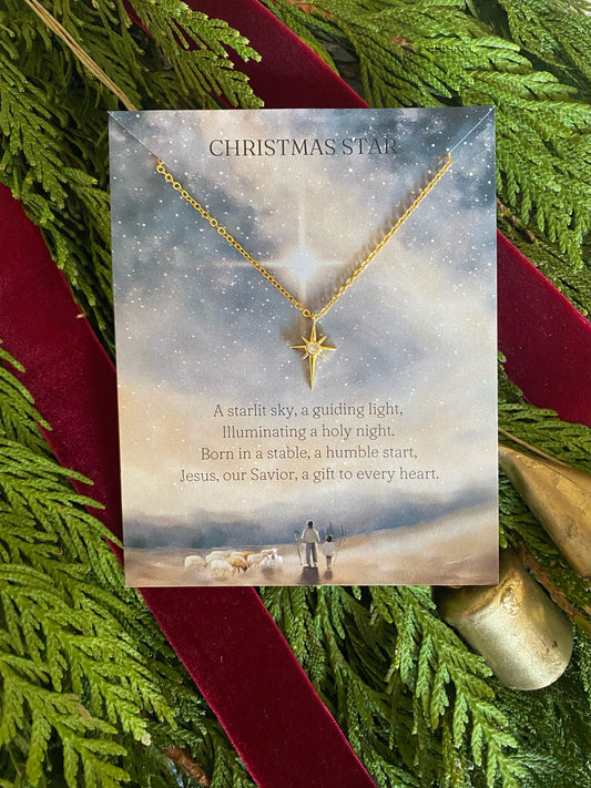Christmas Star Necklace