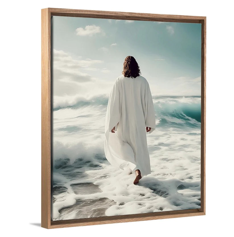 Paix dans la tempête - Toile