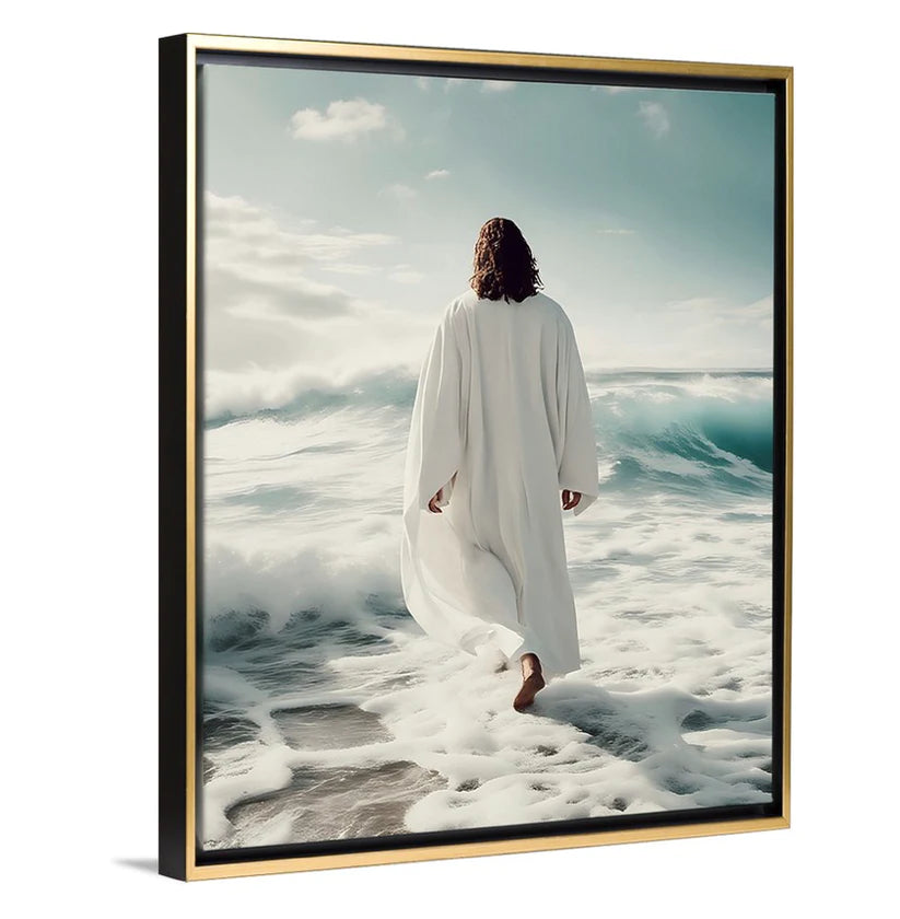 Paix dans la tempête - Toile