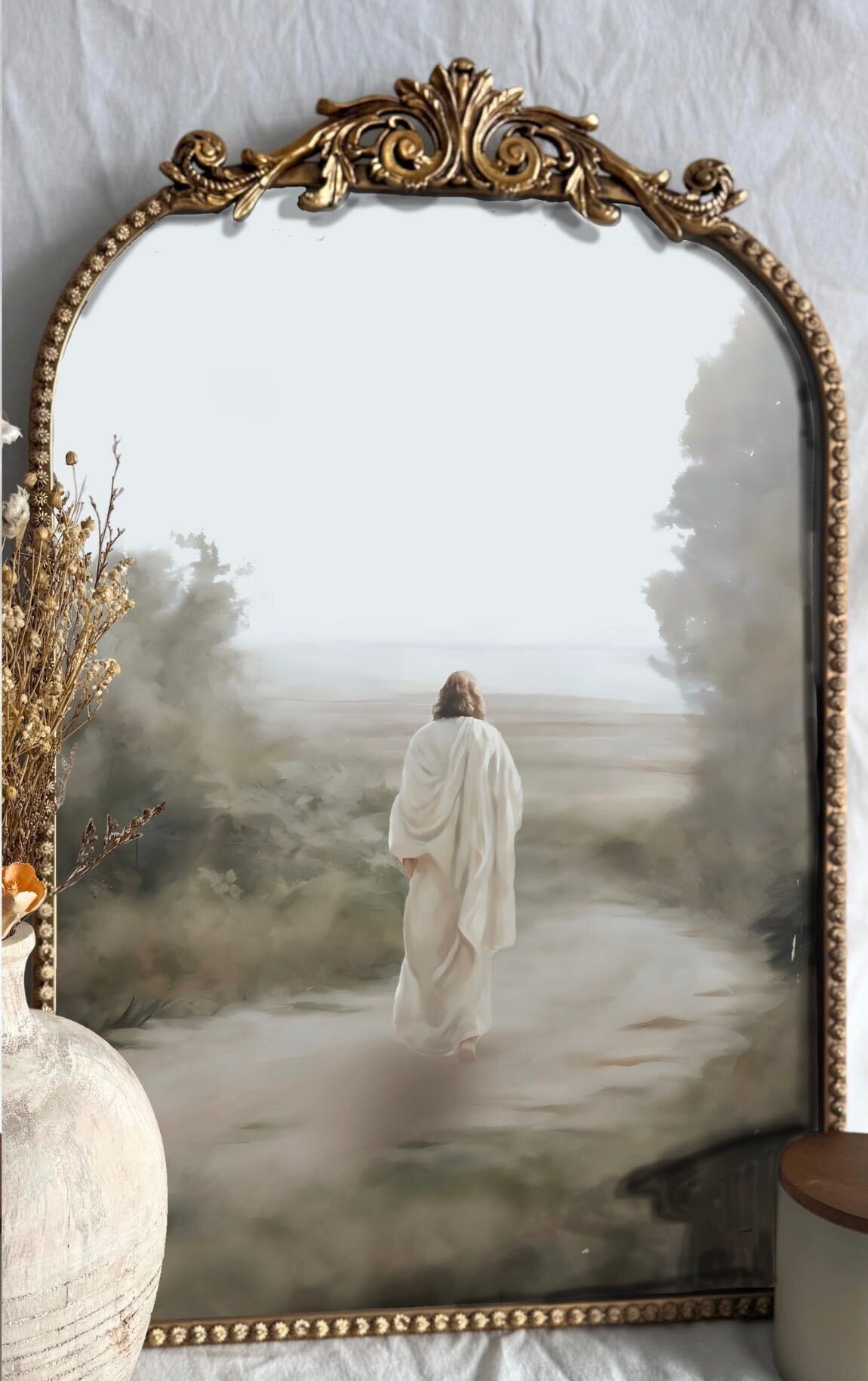 Large Vintage Gold Frame - 20x27