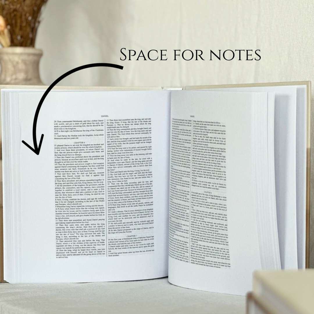 Sand Linen Bible
