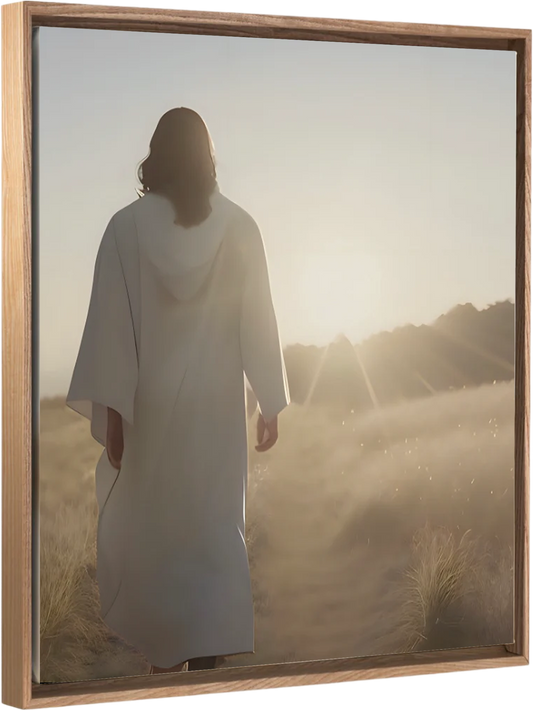 Walk In His Ways - Leinwand