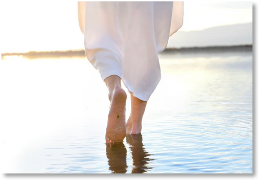 Auf dem Wasser gehen - Druck