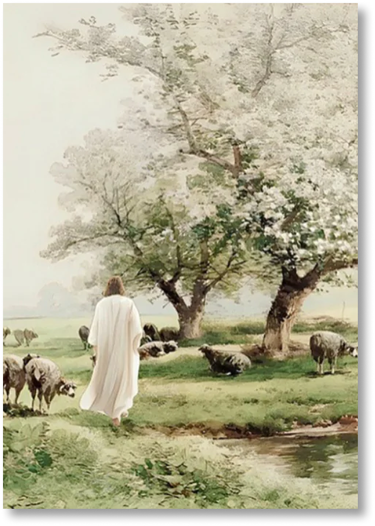Doux berger - Toile