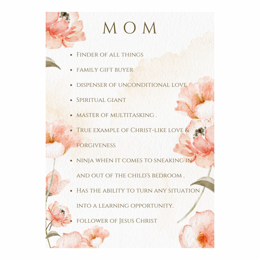 Mothers Day Card- Digital Download