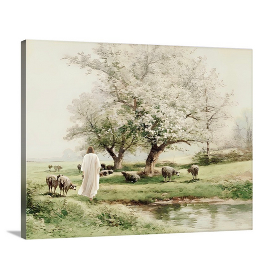 Gentle Shepherd - Canvas