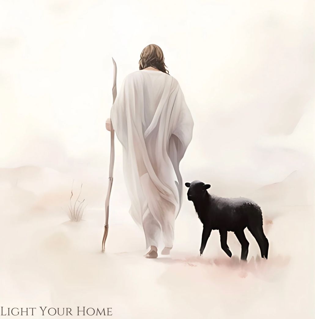 Lost Sheep Print Light Your Home