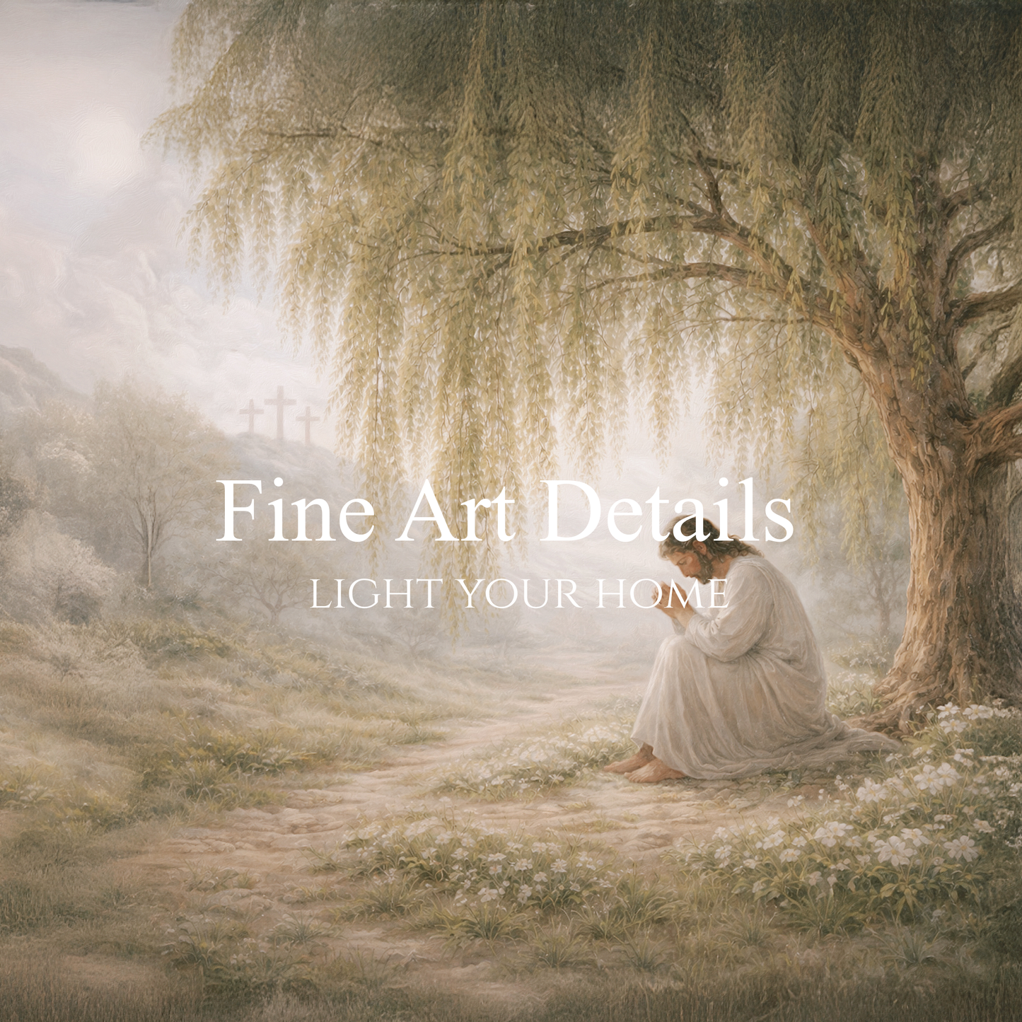 Set of 2 Framed Prints | Easter – Alive Again & Garden or Gethsemane