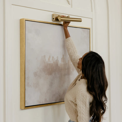 Sconce Picture Light - Antique Brushed Gold