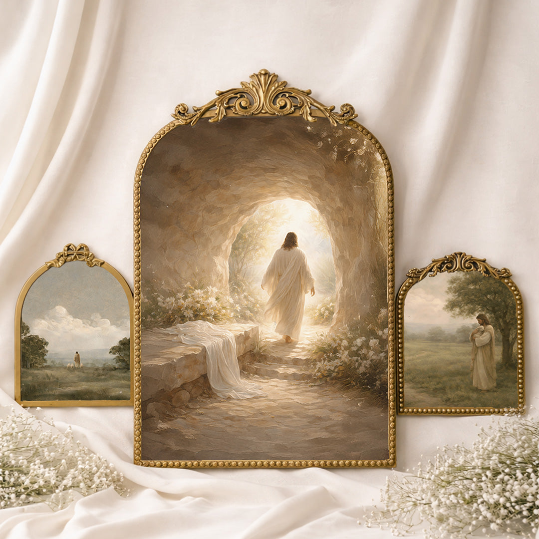 3 Frame Bundle | Large Vintage Frame, Medium Vintage Frame, & Vintage Ribbon Frame