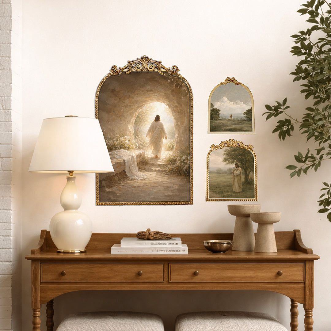 3 Frame Bundle | Large Vintage Frame, Medium Vintage Frame, & Vintage Ribbon Frame