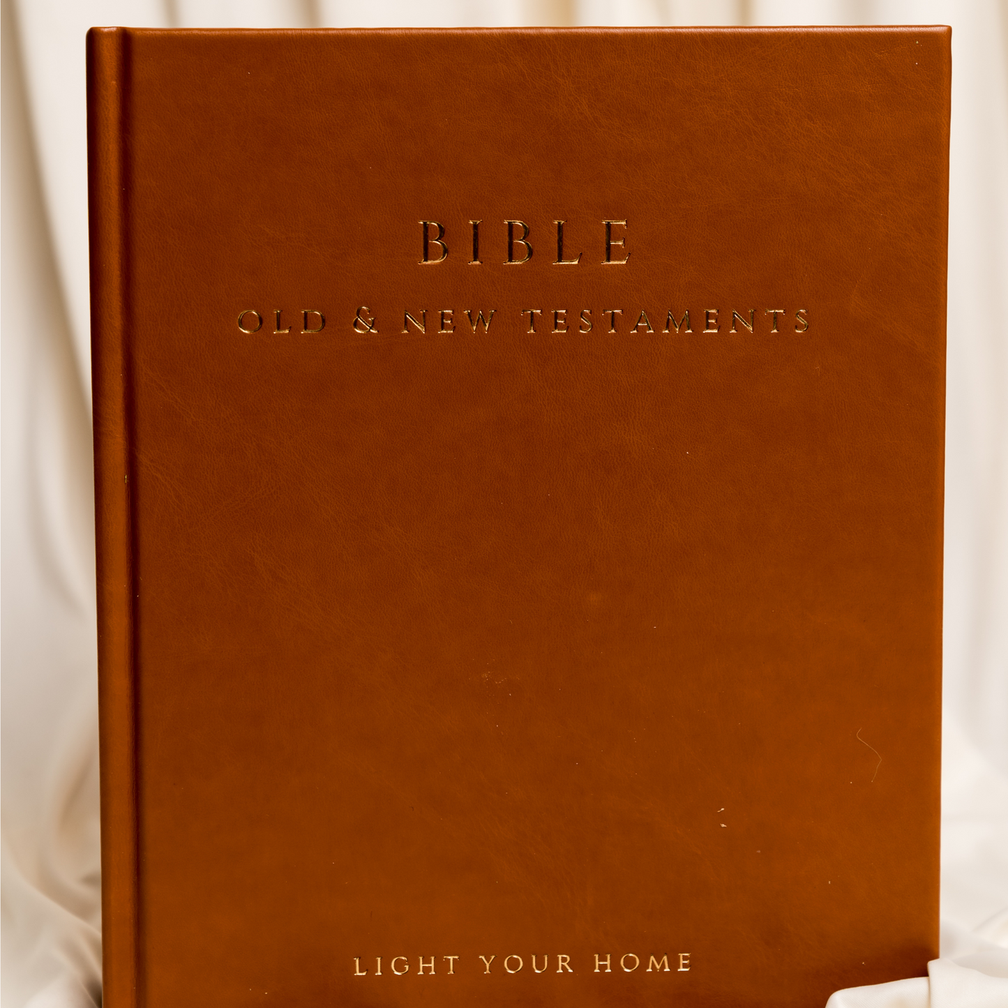 Camel Leather Bible