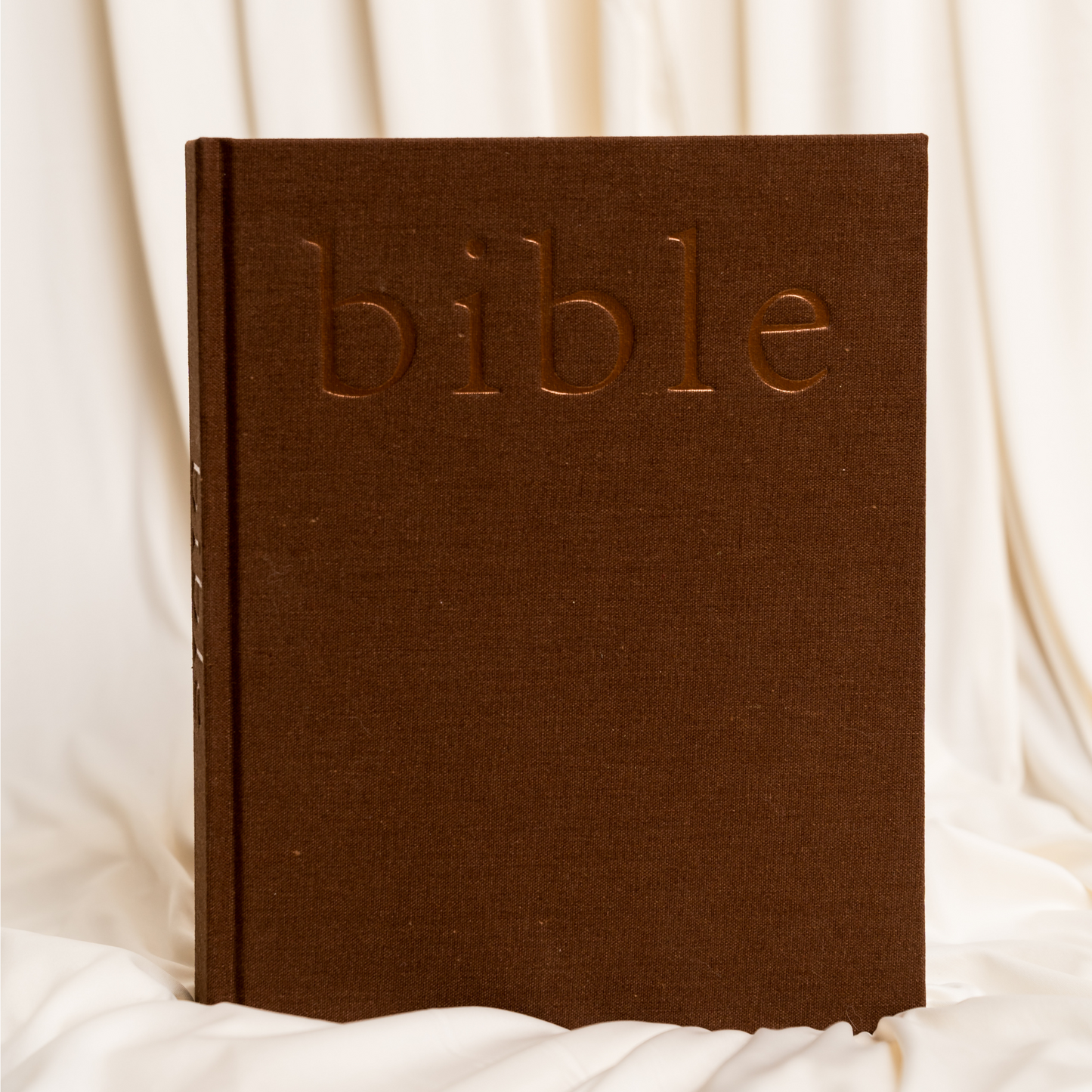 Mocha Linen Bible