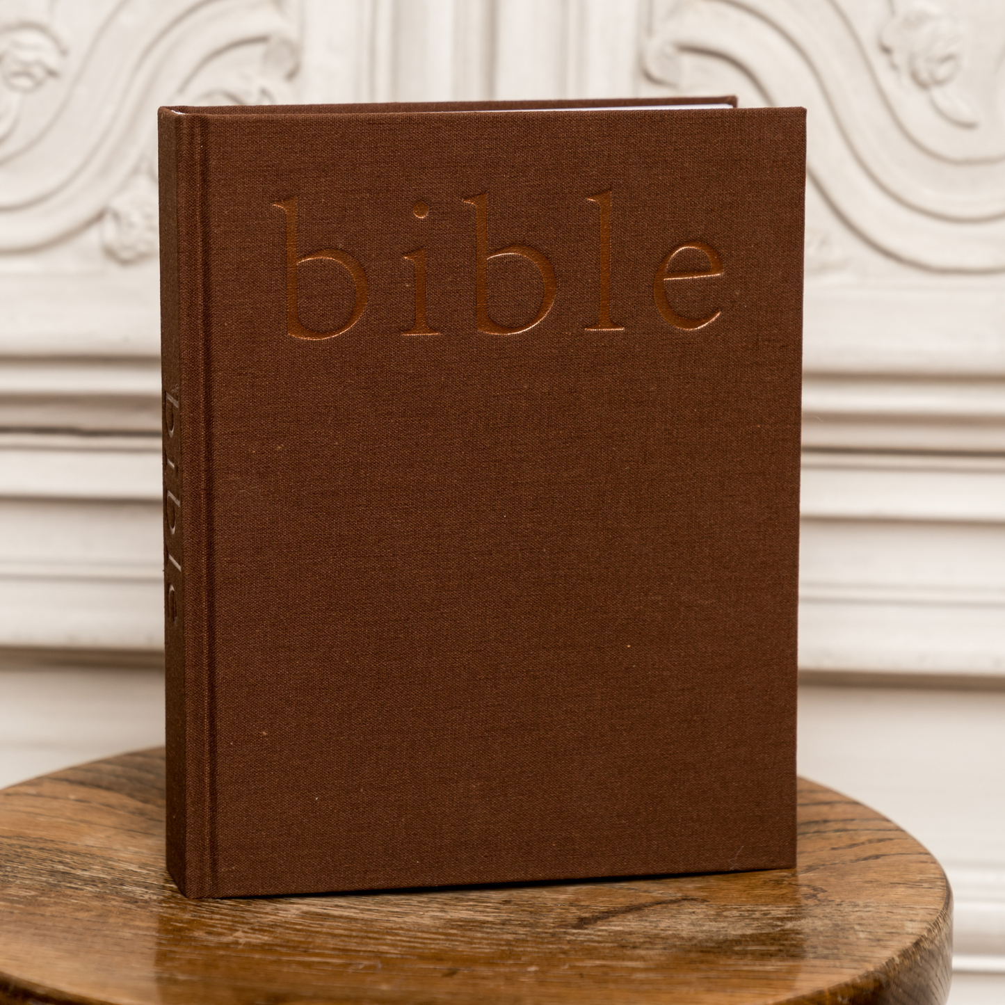 Mocha Linen Bible