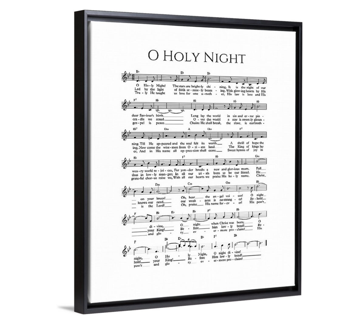 O Holy Night - Canvas