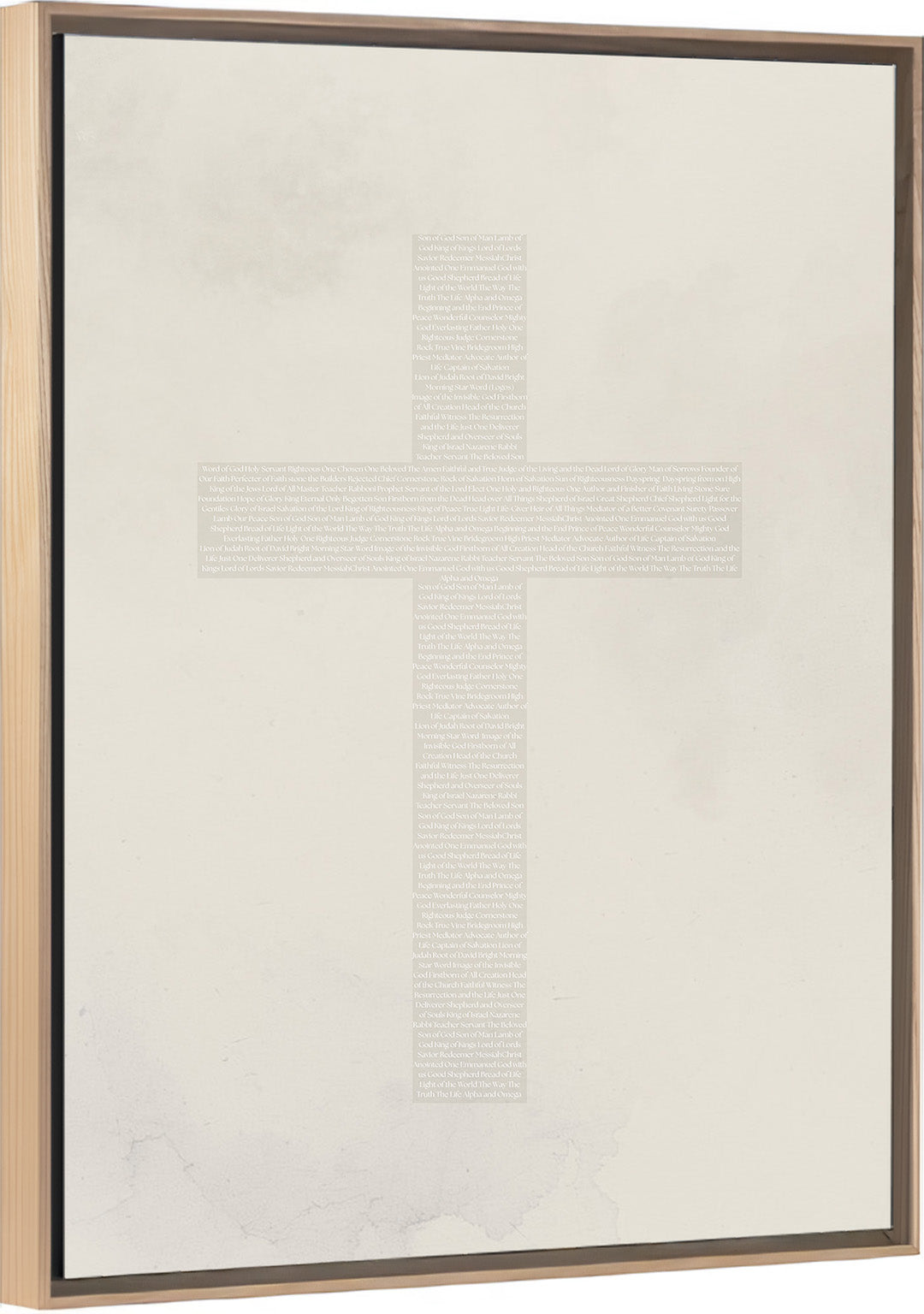 Words Of Christ - 430 Names of Christ - Canvas