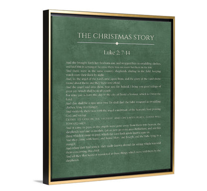 The Christmas Story - Canvas