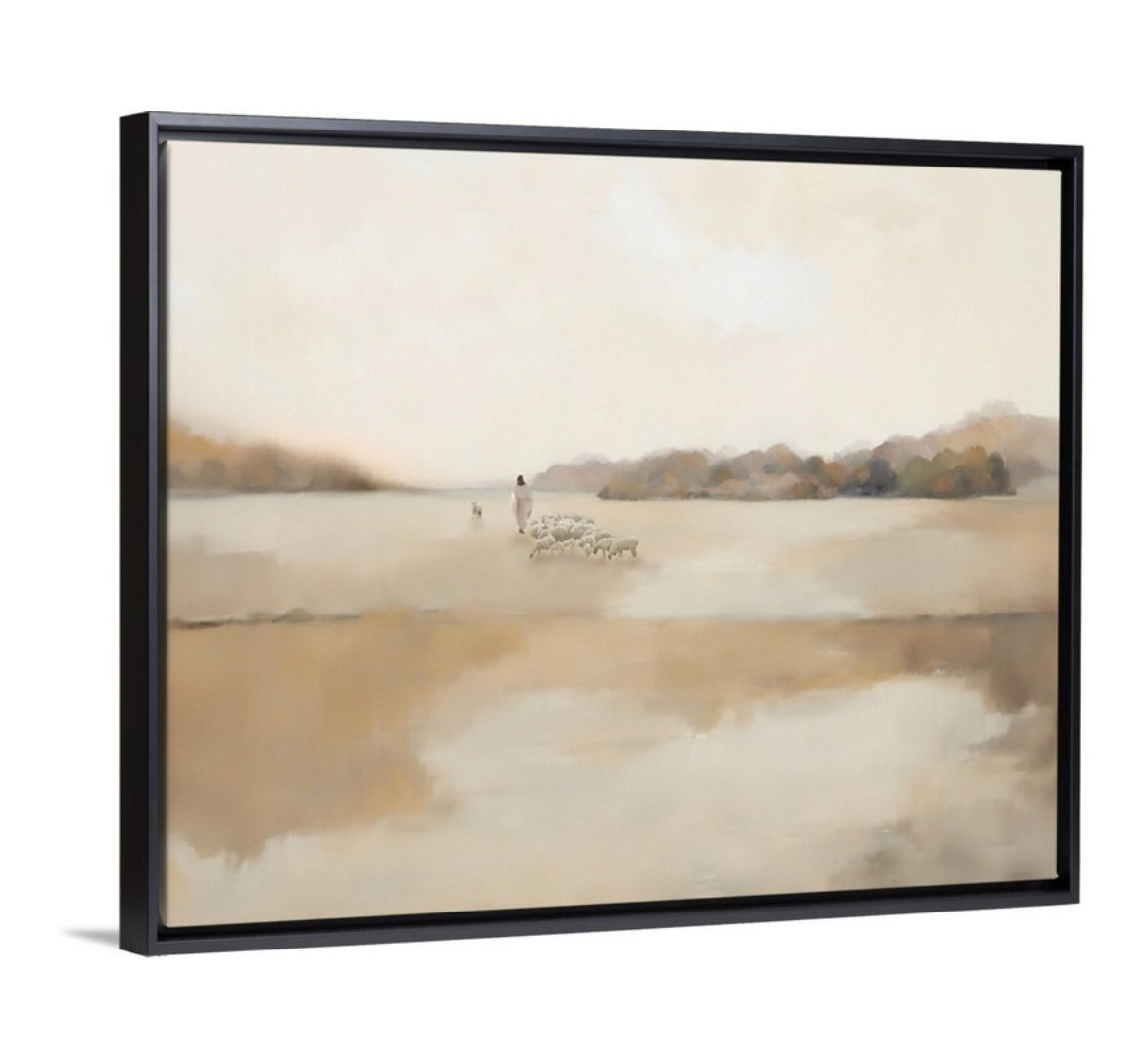 Framed Canvas Black Horizontal 1179 × 1070px