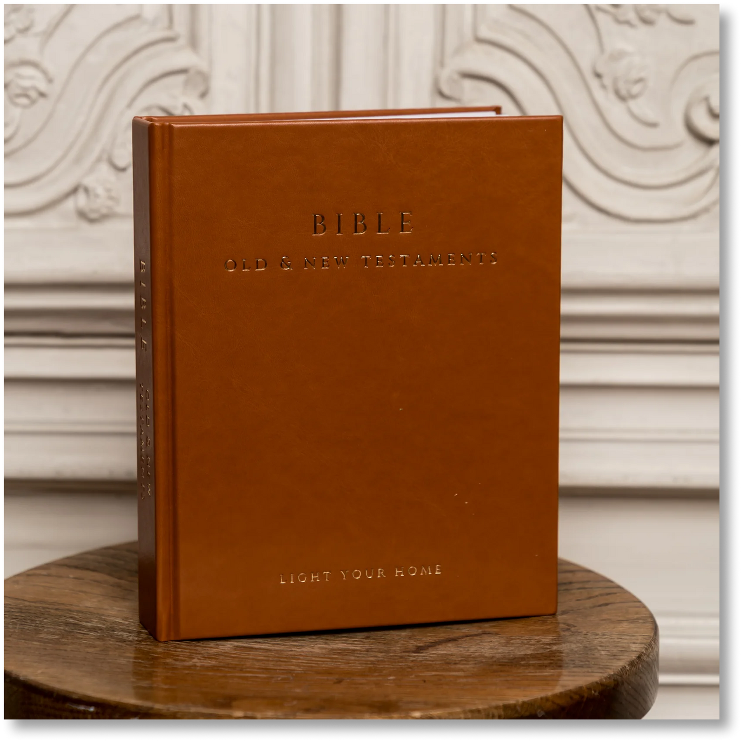 Camel Leather Bible