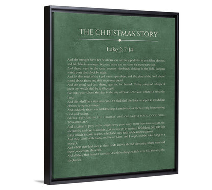 The Christmas Story - Canvas