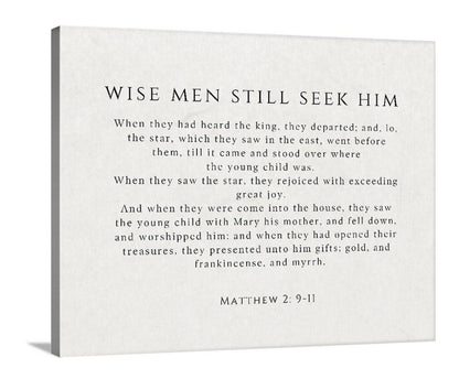 Seek Him - Canvas