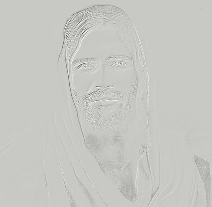 Statue du Christ - impression