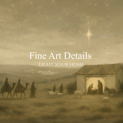 For Unto Us A Child Is Born - Canvas