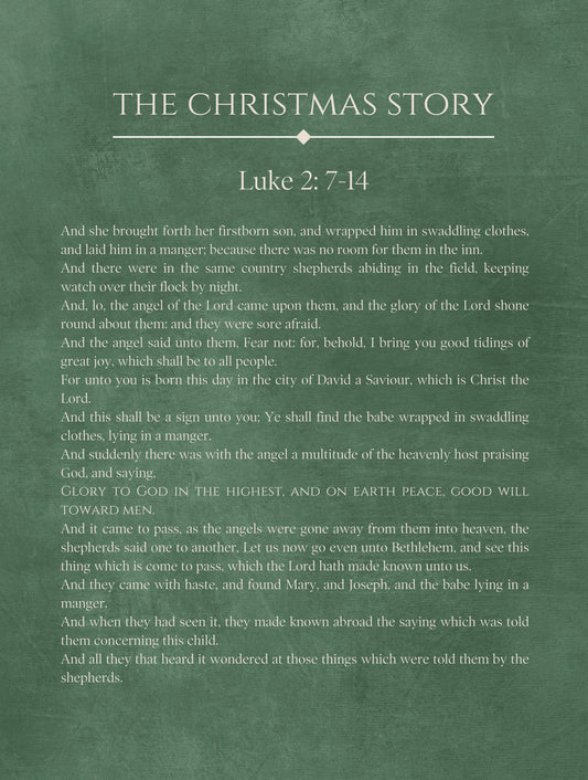 The Christmas Story - Print