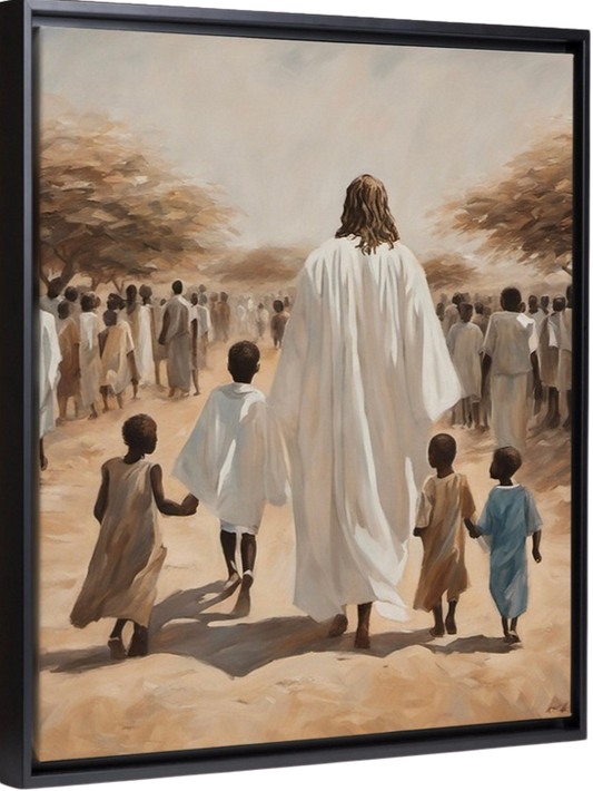 Harmonie de la foi - Afrique - Toile