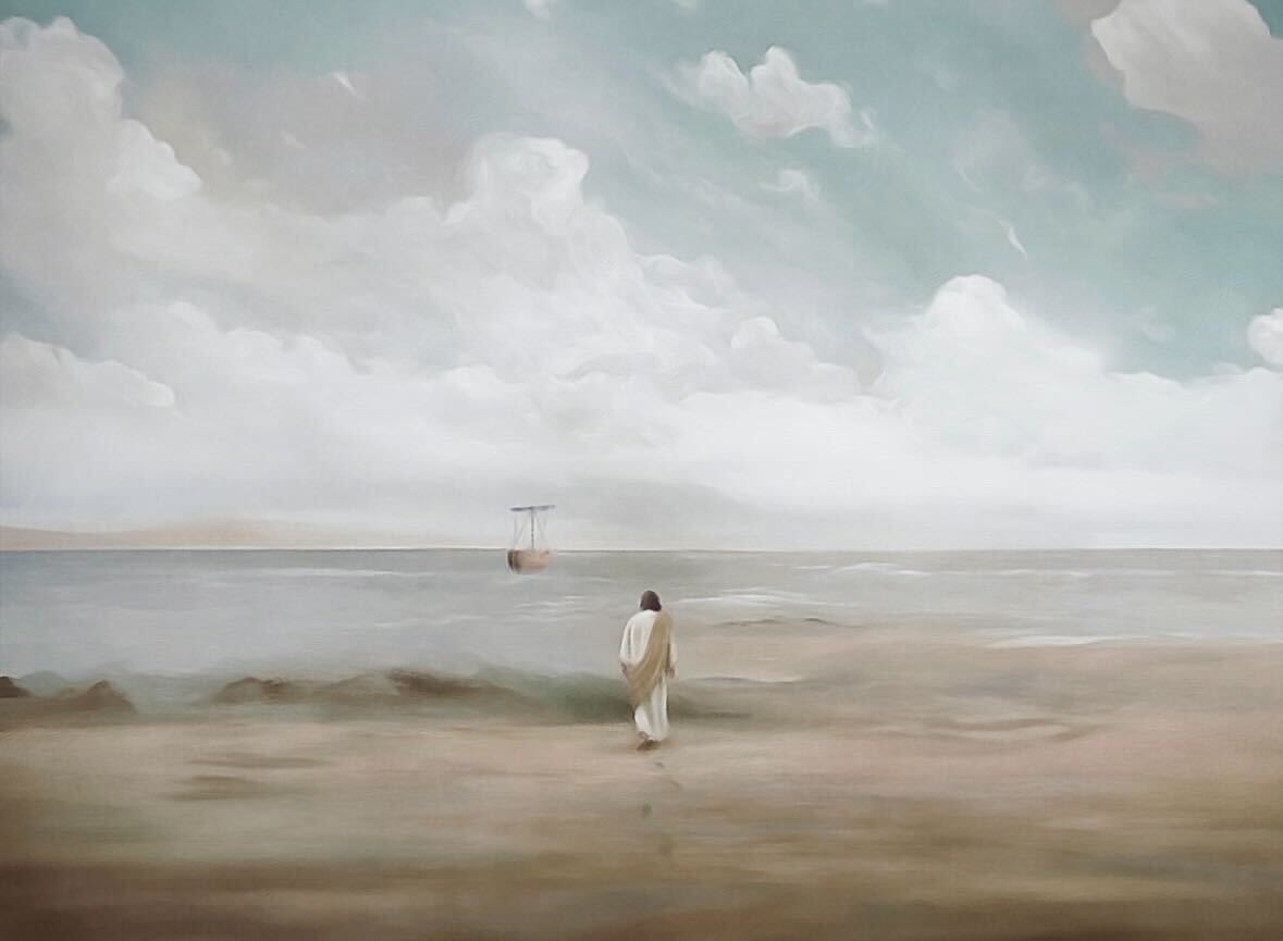 The Call By The Shore - Print