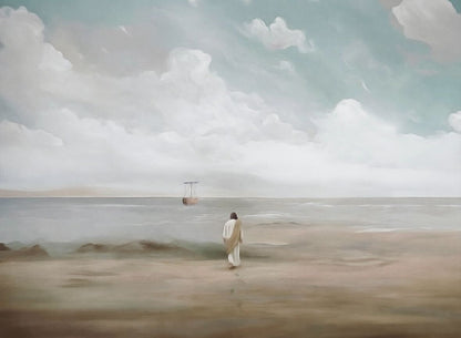 The Call By The Shore - Print