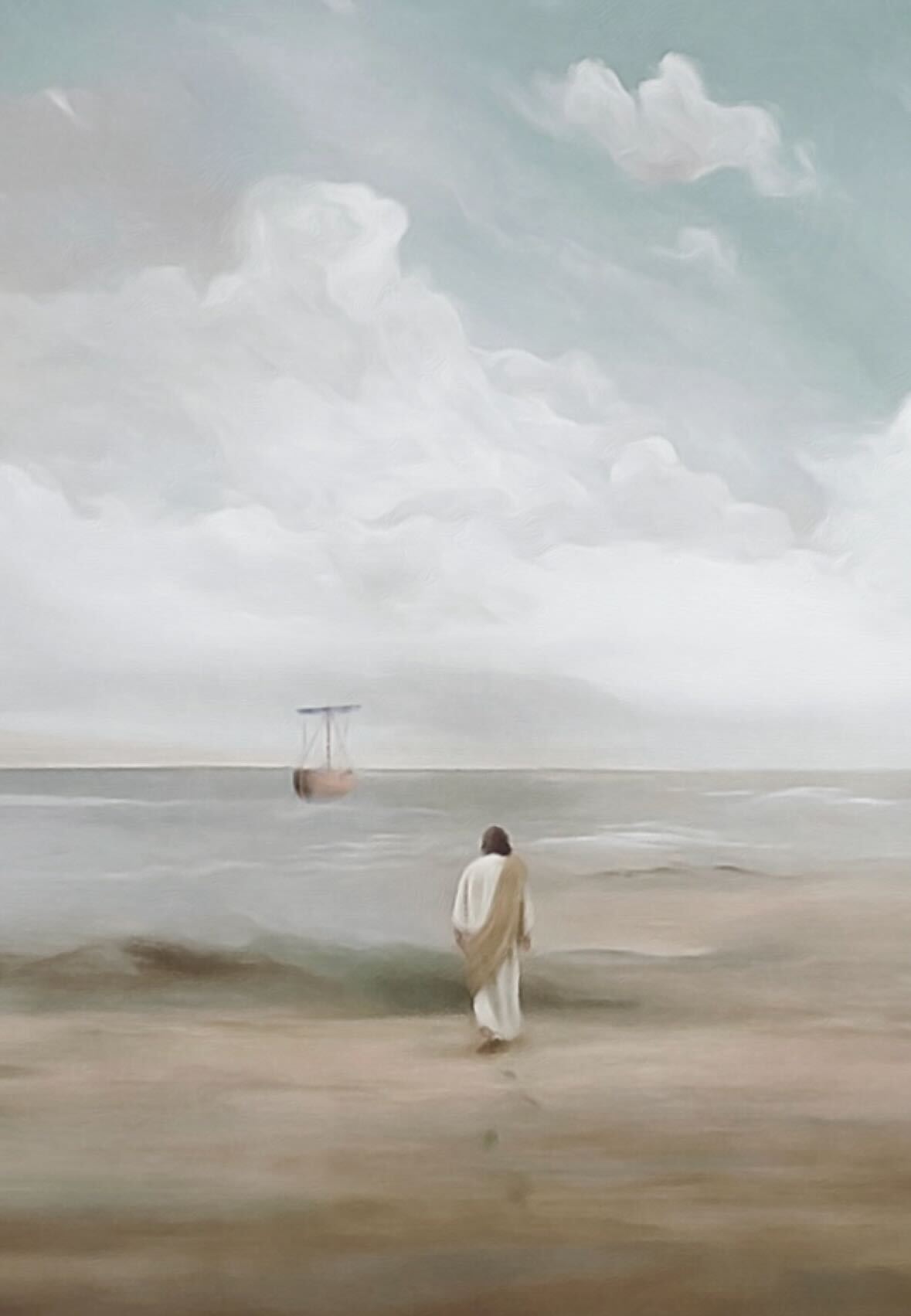 The Call By The Shore - Print