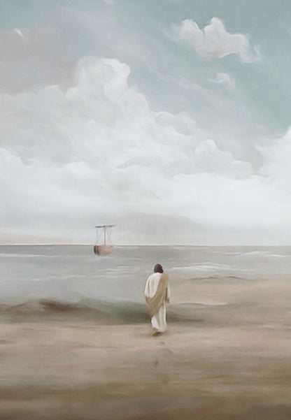 The Call By The Shore - Print