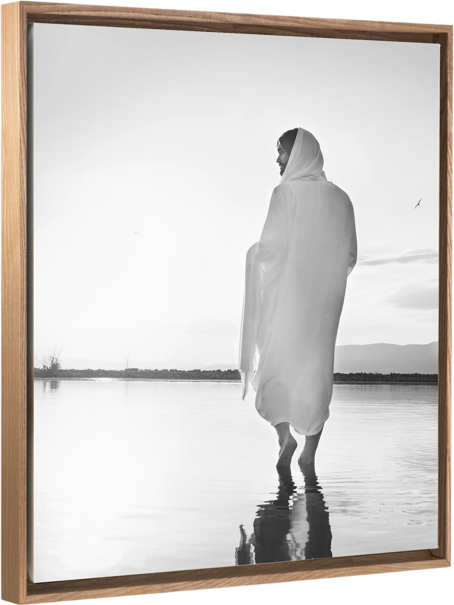 Peace Be Still B&amp;W - Toile