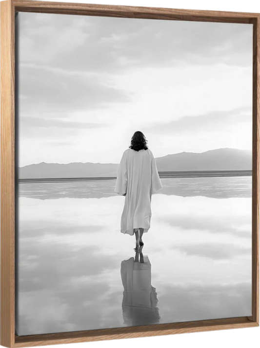 Reflexionen Schwarzweiß – Leinwand
