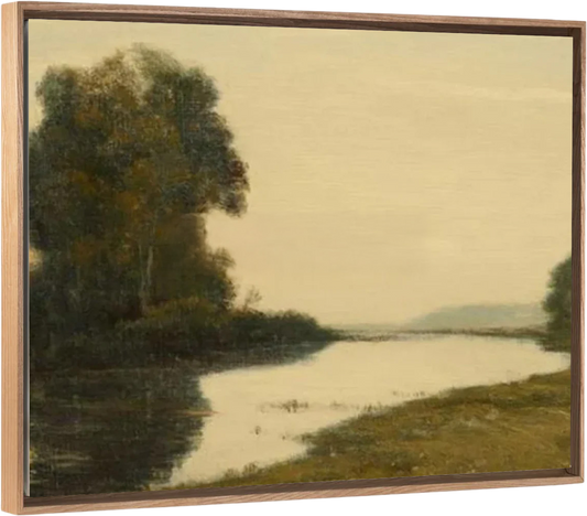 Flux de rivière - Toile