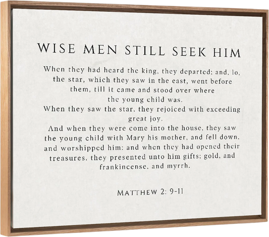 Seek Him - Canvas