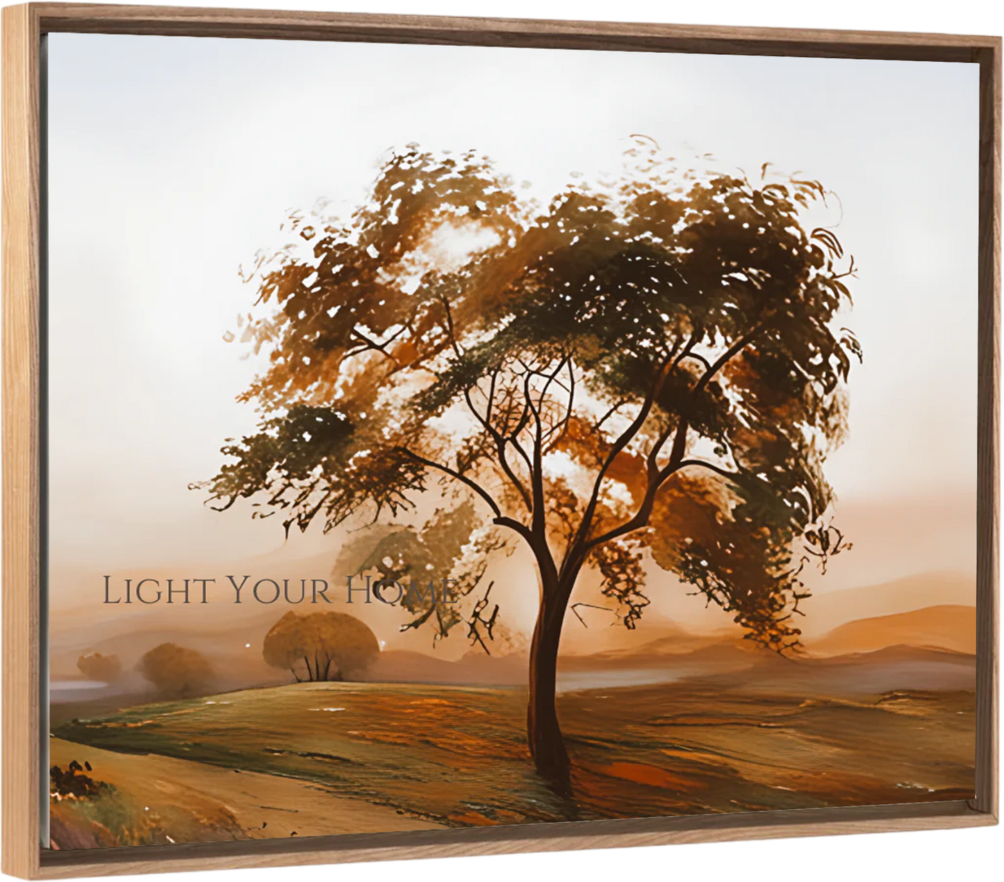Coucher de soleil - Toile