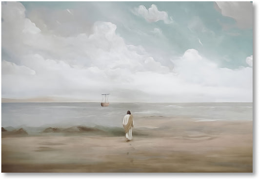 The Call By The Shore - Print