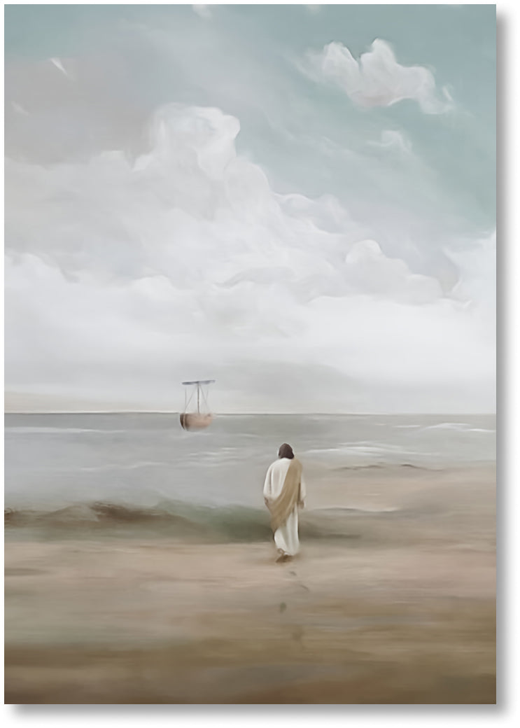 The Call By The Shore - Print