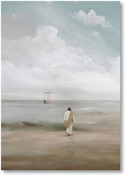 The Call By The Shore - Print