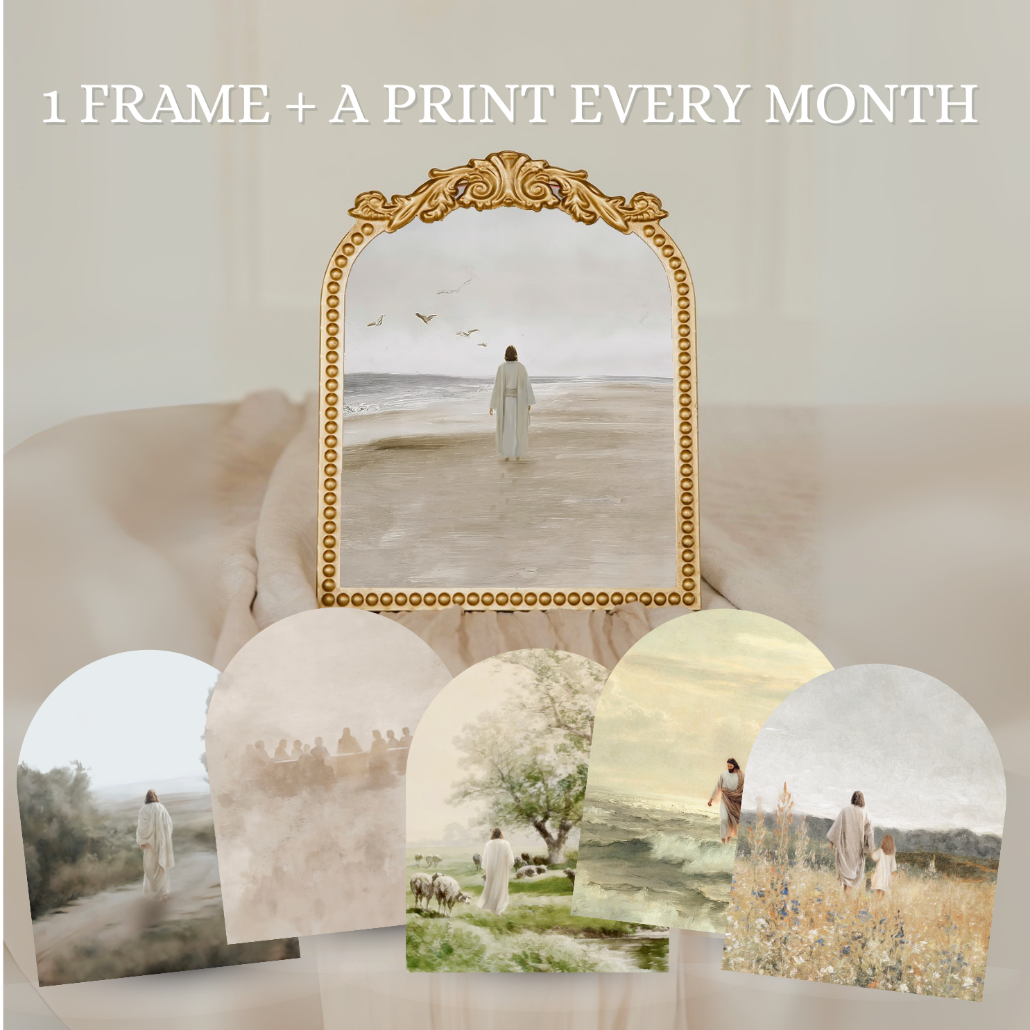 Purchase the Frame, We'll Ship A New Image To Your Door Each Month