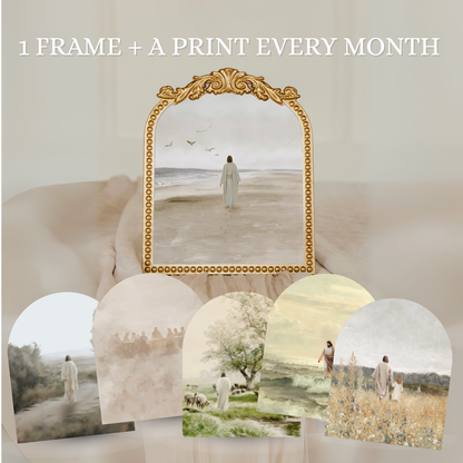 Purchase the Frame, We'll Ship A New Image To Your Door Each Month
